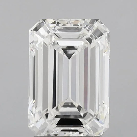 10.89ct Emerald Lab Grown Diamond (Colour D, Clarity VVS1, IGI Certified)