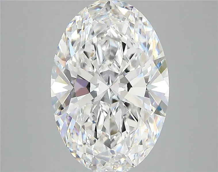 4.32ct Oval Lab Grown Diamond (Colour D, Clarity VVS2, IGI Certified)