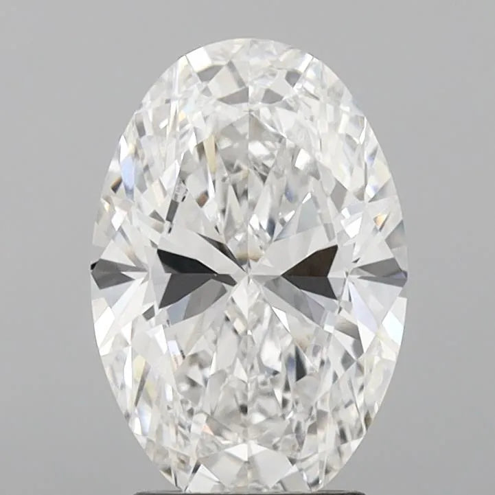 3.08ct Oval Lab Grown Diamond (Colour E, Clarity VVS2, IGI Certified)
