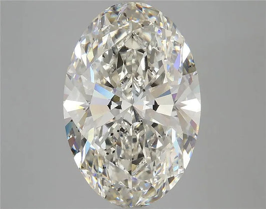 6.60ct Oval Lab Grown Diamond (Colour I, Clarity VS2, IGI Certified)