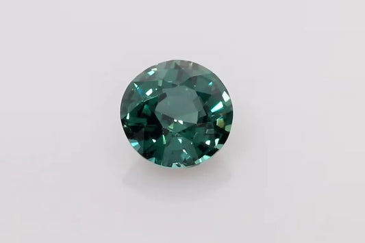 1.54ct Round Natural Sapphire (Colour Multicolor, Clarity Slightly Included, Cut Faceted)