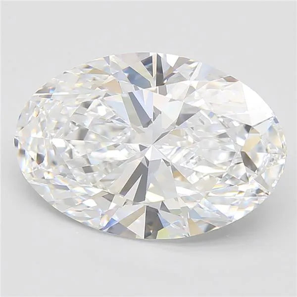 5.00ct Oval Lab Grown Diamond (Colour D, Clarity IF, GIA Certified)