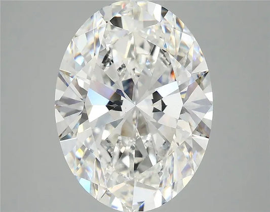 5.00ct Oval Lab Grown Diamond (Colour E, Clarity VS1, IGI Certified)