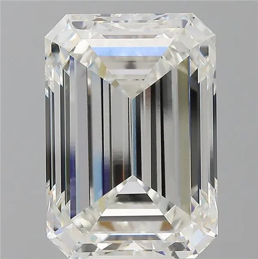 11.02ct Emerald Lab Grown Diamond (Colour G, Clarity VVS2, IGI Certified)