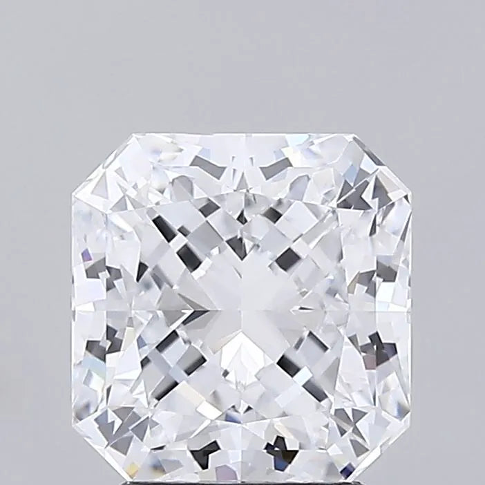 2.46ct Square radiant Lab Grown Diamond (Colour D, Clarity VVS2, IGI Certified)