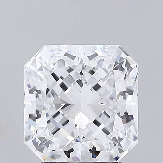 2.46ct Square radiant Lab Grown Diamond (Colour D, Clarity VVS2, IGI Certified)