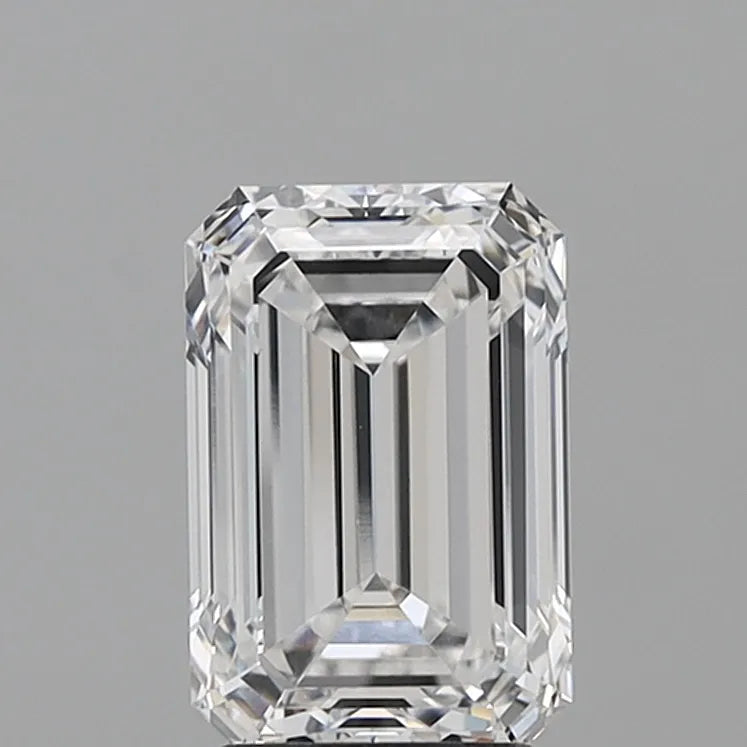 3.06ct Emerald Lab Grown Diamond (Colour E, Clarity VVS2, IGI Certified)