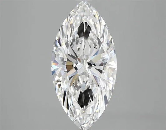 2.90ct Marquise Lab Grown Diamond (Colour D, Clarity VS2, IGI Certified)