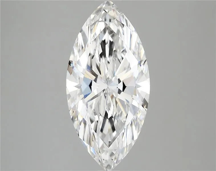 2.82ct Marquise Lab Grown Diamond (Colour E, Clarity VVS2, IGI Certified)