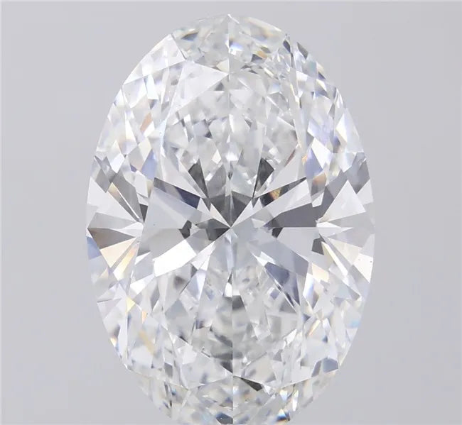 12.06ct Oval Lab Grown Diamond (Colour F, Clarity VVS2, IGI Certified)
