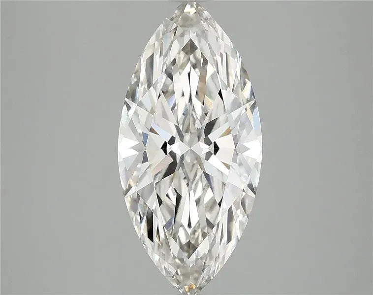 3.03ct Marquise Lab Grown Diamond (Colour G, Clarity VVS2, IGI Certified)
