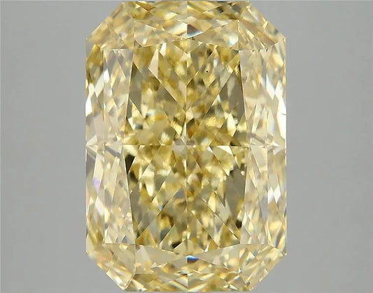 5.98ct Radiant Lab Grown Diamond (Colour Fancy Vivid Yellow, Clarity VS1, IGI Certified)