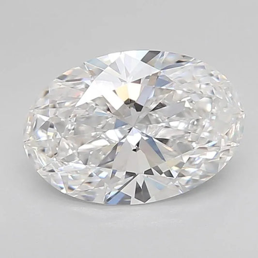 2.09ct Oval Lab Grown Diamond (Colour D, Clarity VVS1, Cut EX, IGI Certified)