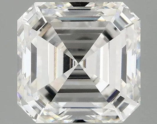 2.74ct Asscher Lab Grown Diamond (Colour F, Clarity VVS2, IGI Certified)
