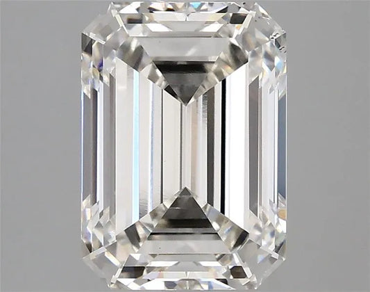 3.02ct Emerald Lab Grown Diamond (Colour H, Clarity VS2, IGI Certified)