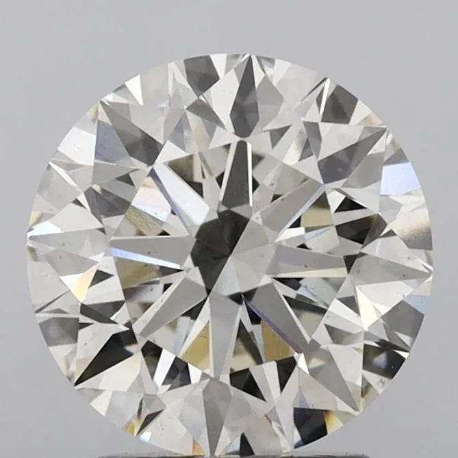 3.23ct Round Lab Grown Diamond (Colour I, Clarity VS2, Cut ID, IGI Certified)