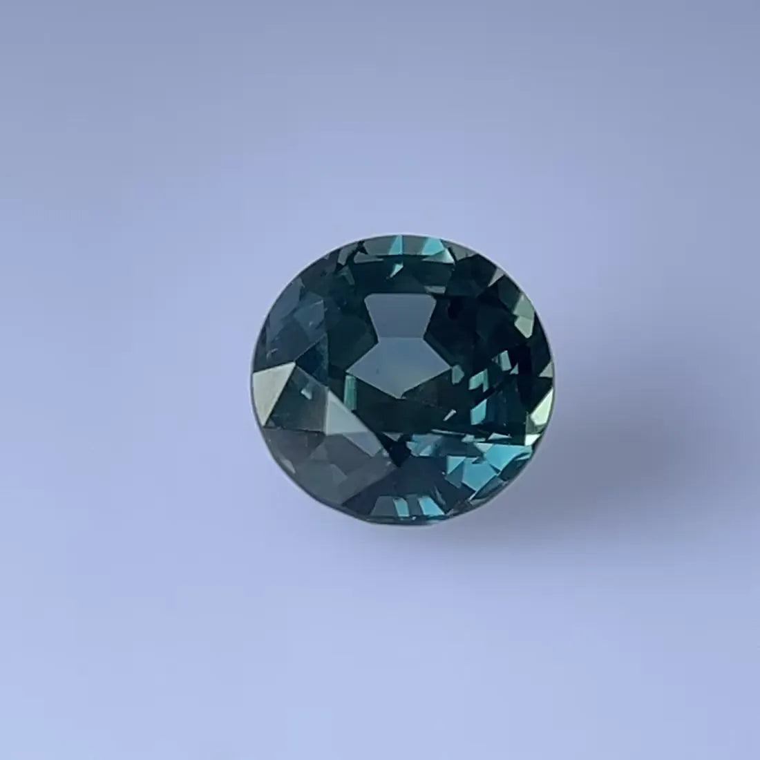 2.13ct Round Natural Sapphire (Colour Multicolor, Clarity Slightly Included, Cut Faceted)