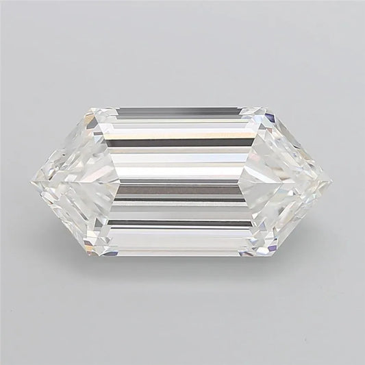 13.20ct Hexagonal Lab Grown Diamond (Colour F, Clarity VVS2, IGI Certified)
