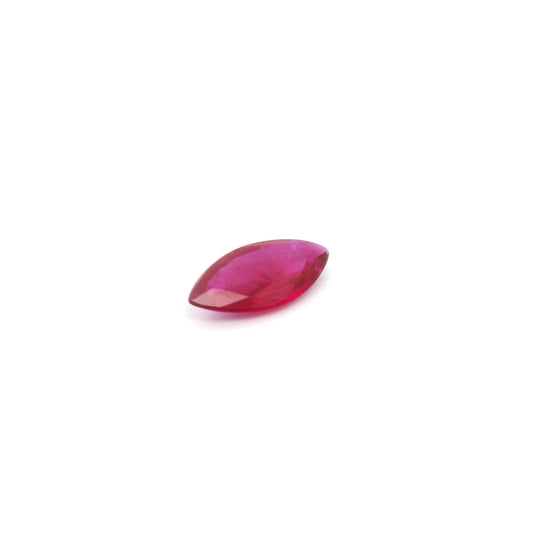 0.40ct Marquise Natural Ruby (Colour Red, Clarity Moderately Included, Cut Faceted)