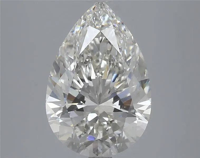 3.90ct Pear Lab Grown Diamond (Colour H, Clarity VS1, IGI Certified)