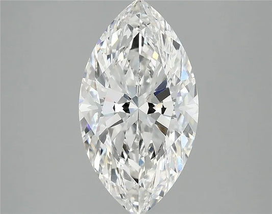 3.02ct Marquise Lab Grown Diamond (Colour E, Clarity VS2, IGI Certified)