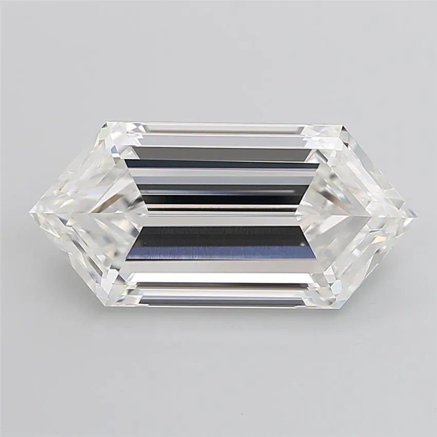 14.26ct Hexagonal Lab Grown Diamond (Colour F, Clarity VVS2, IGI Certified)