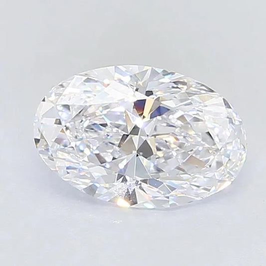 3.08ct Oval Lab Grown Diamond (Colour D, Clarity VVS2, IGI Certified)
