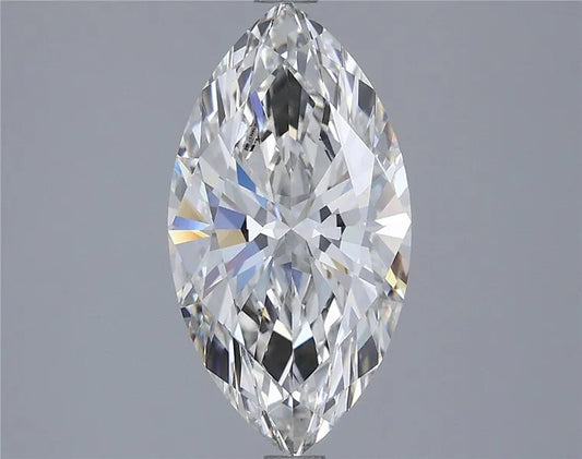 2.51ct Marquise Lab Grown Diamond (Colour G, Clarity VVS2, IGI Certified)