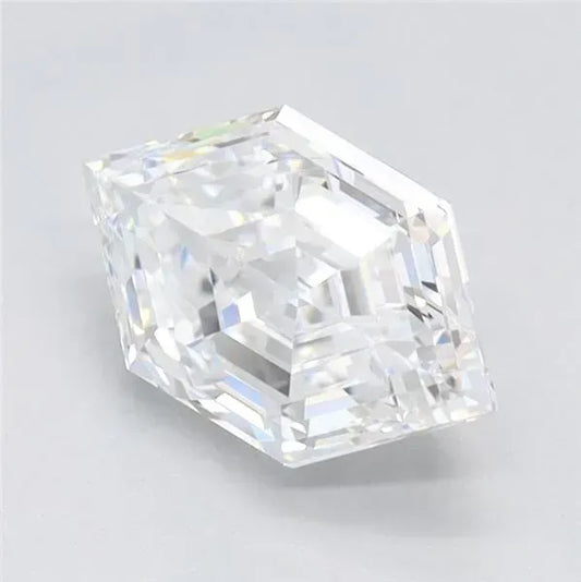 2.53ct Hexagonal Lab Grown Diamond (Colour E, Clarity VVS2, IGI Certified)