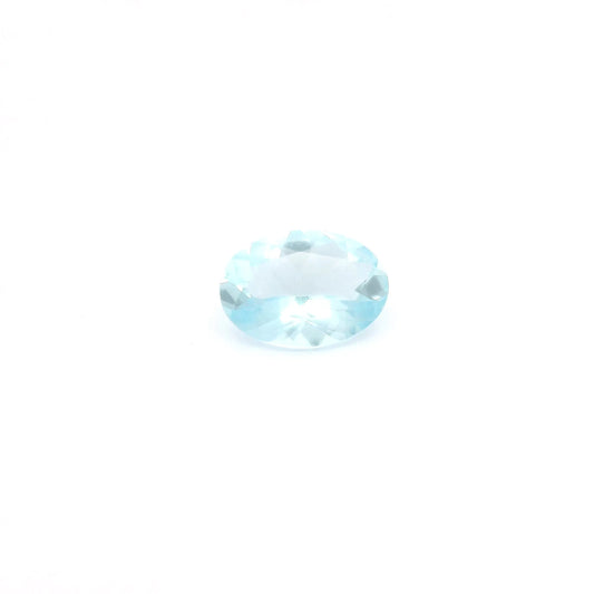 0.55ct Oval Natural Aquamarine (Colour Blue, Clarity Eye Clean, Cut Faceted)