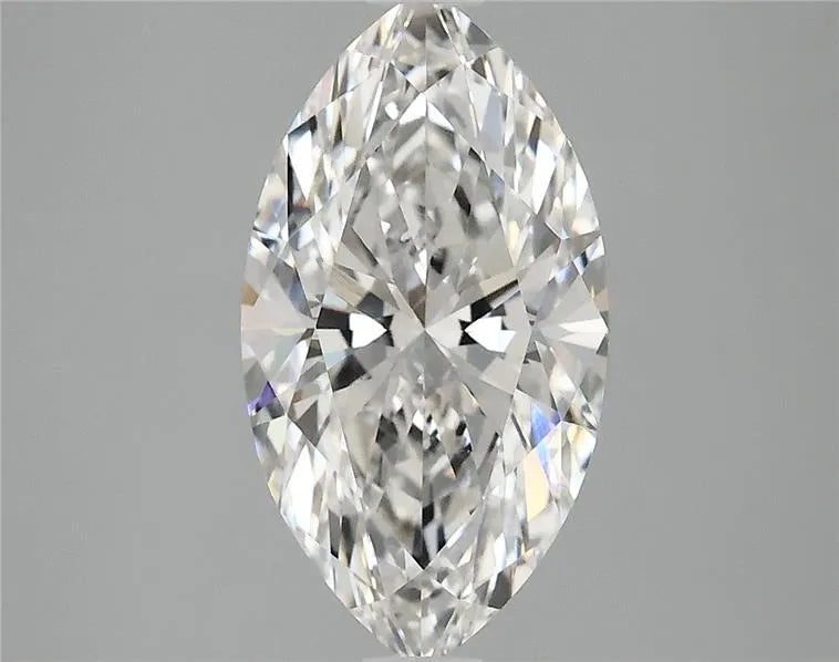 2.51ct Marquise Lab Grown Diamond (Colour F, Clarity VVS2, IGI Certified)