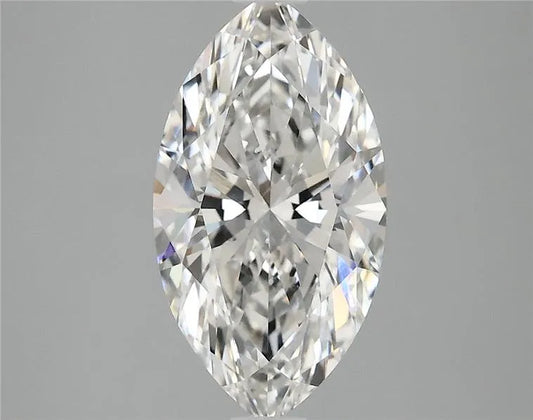 2.51ct Marquise Lab Grown Diamond (Colour F, Clarity VVS2, IGI Certified)