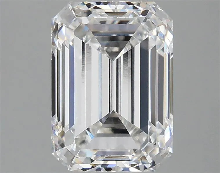 2.97ct Emerald Lab Grown Diamond (Colour E, Clarity VVS2, IGI Certified)