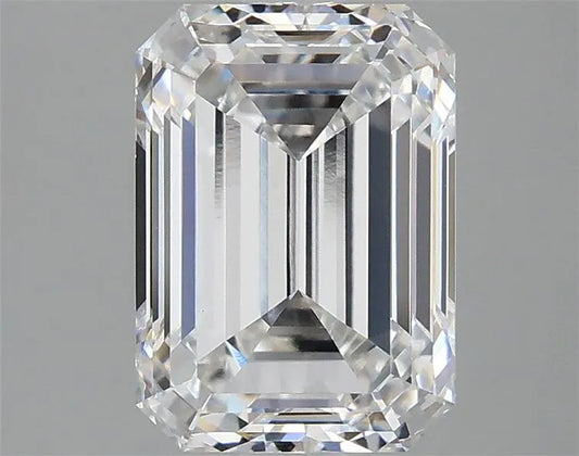 2.97ct Emerald Lab Grown Diamond (Colour E, Clarity VVS2, IGI Certified)