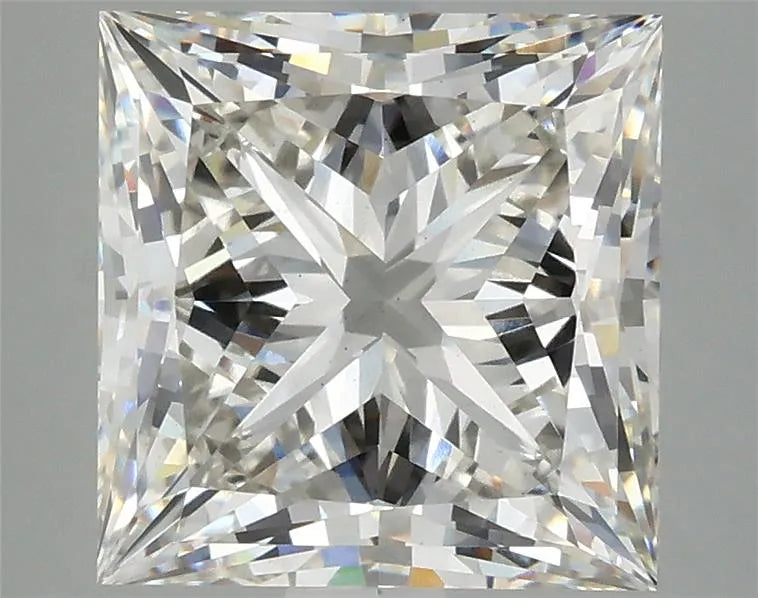 4.16ct Princess Lab Grown Diamond (Colour H, Clarity VS1, IGI Certified)