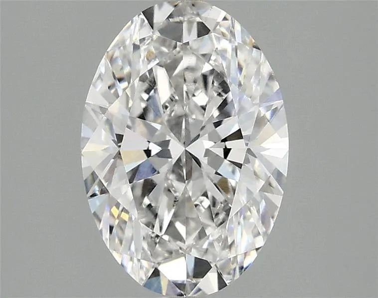 2.05ct Oval Lab Grown Diamond (Colour F, Clarity VS2, IGI Certified)