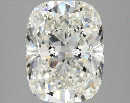 3.70ct Cushion modified Lab Grown Diamond (Colour G, Clarity VVS2, IGI Certified)