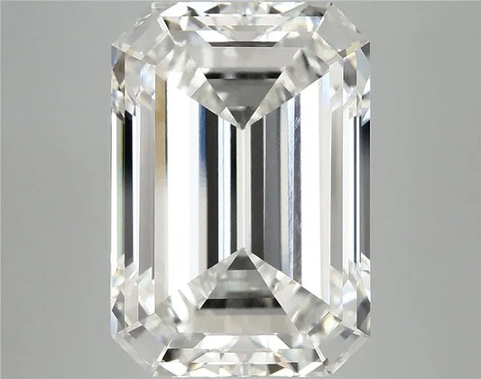 10.16ct Emerald Lab Grown Diamond (Colour G, Clarity VVS2, IGI Certified)