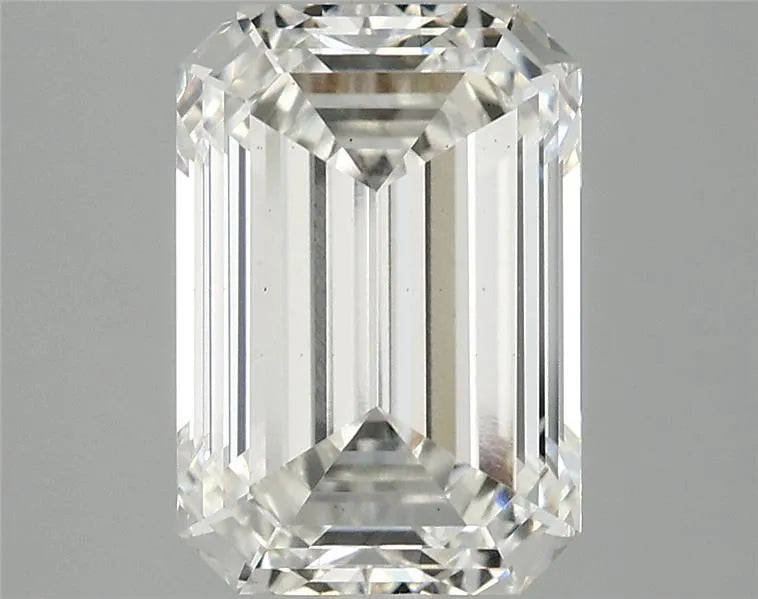 4.04ct Emerald Lab Grown Diamond (Colour H, Clarity VS2, IGI Certified)