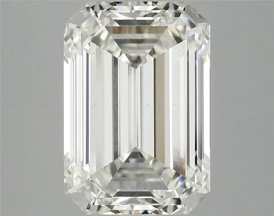 4.04ct Emerald Lab Grown Diamond (Colour H, Clarity VS2, IGI Certified)
