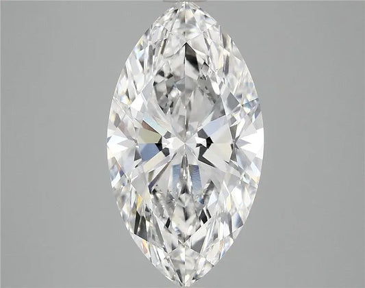 4.00ct Marquise Lab Grown Diamond (Colour E, Clarity VS2, IGI Certified)