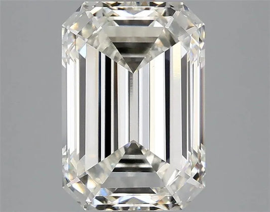 2.98ct Emerald Lab Grown Diamond (Colour H, Clarity VVS2, IGI Certified)
