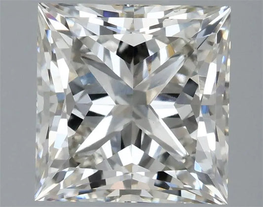 2.06ct Princess Lab Grown Diamond (Colour H, Clarity VVS2, IGI Certified)