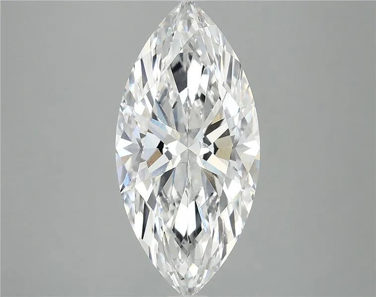 4.10ct Marquise Lab Grown Diamond (Colour D, Clarity VVS2, IGI Certified)