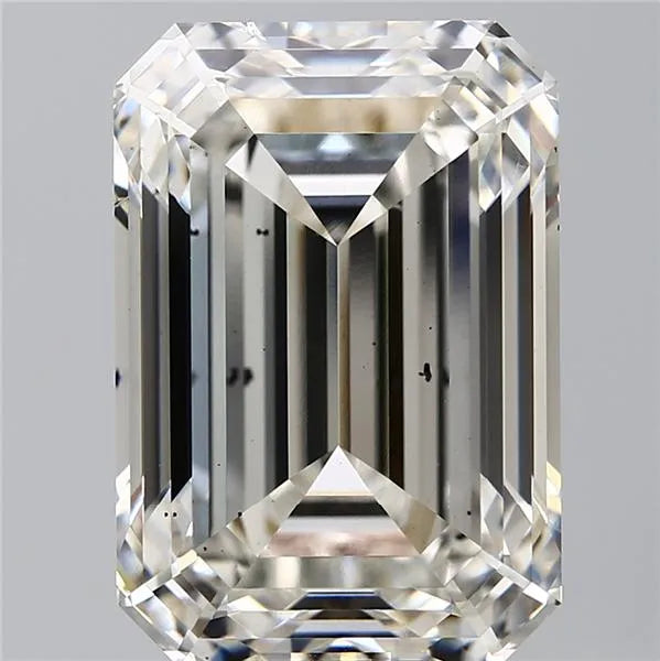 15.09ct Emerald Lab Grown Diamond (Colour H, Clarity SI1, IGI Certified)