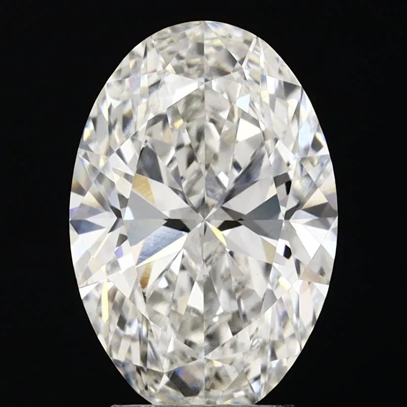 3.55ct Oval Lab Grown Diamond (Colour F, Clarity VVS2, IGI Certified)