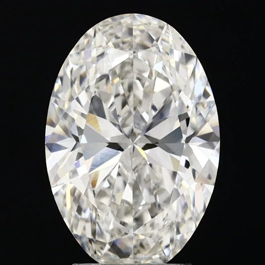 3.55ct Oval Lab Grown Diamond (Colour F, Clarity VVS2, IGI Certified)