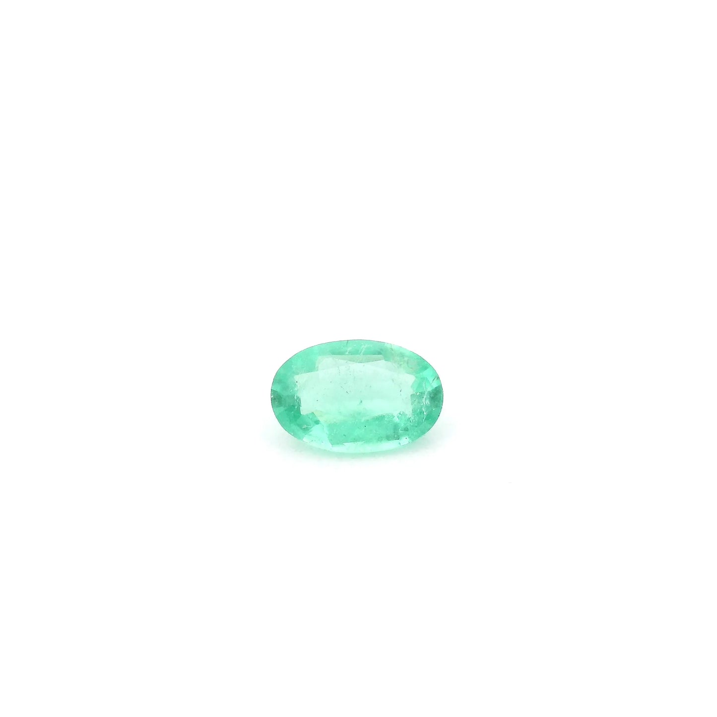 0.36ct Oval Natural Emerald (Colour Green, Clarity Slightly Included, Cut Faceted)