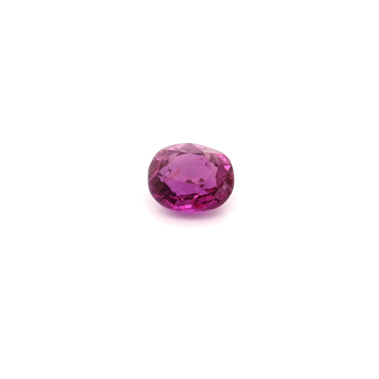 0.65ct Cushion Natural Ruby (Colour Red, Clarity Slightly Included, Cut Faceted)