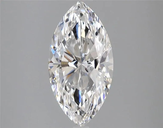 1.96ct Marquise Lab Grown Diamond (Colour E, Clarity VVS2, IGI Certified)